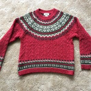 St. John’s Bay  Nordic Snowflake Sweater